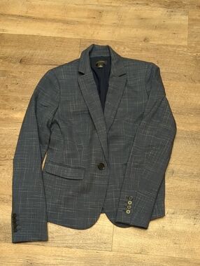 Ann Taylor Windowpane Blazer